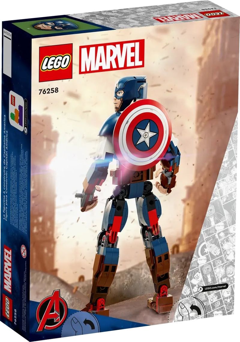 LEGO-Marvel---Figura-do-Capitao-America---310-Pecas---76258-4