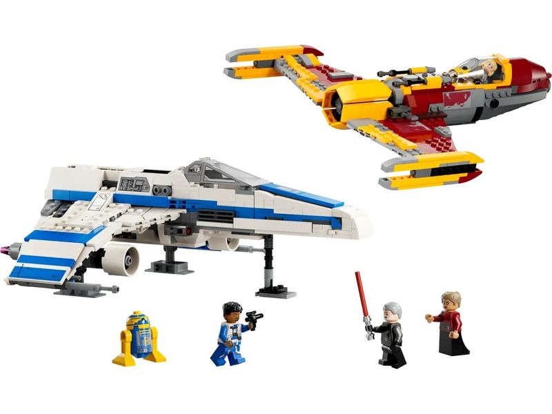 LEGO-Star-Wars---E-Wing-da-Nova-Republica-vs.-Caca-Estelar-de-Shin-Hati---1056-Pecas---75364-2