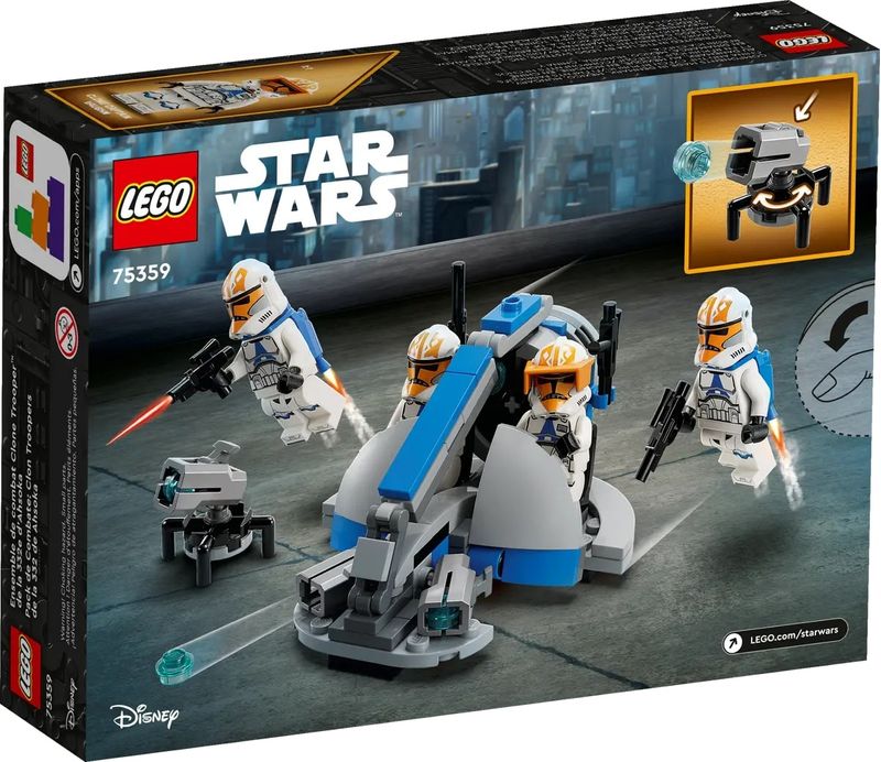 LEGO-Star-Wars---Pack-de-Batalha-Soldado-Clone-de-Ahsoka-da-332---108-Pecas---75359-6