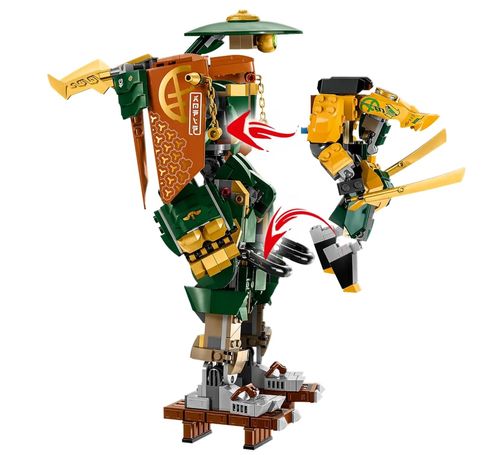 LEGO Ninjago - Robôs da Equipe Ninja de Lloyd e Arin - 764 Peças - 71794