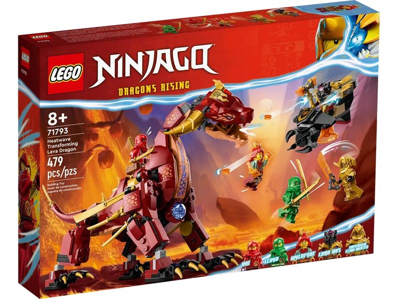 LEGO-Ninjago---Dragao-Heatwave-Mutavel-de-Lava---479-Pecas---71793-1