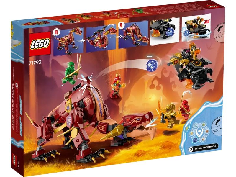 LEGO-Ninjago---Dragao-Heatwave-Mutavel-de-Lava---479-Pecas---71793-9