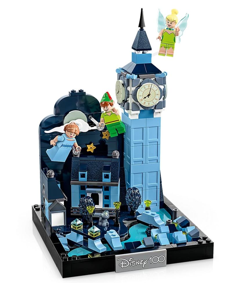 LEGO-Disney---O-voo-de-Peter-Pan-e-Wendy-sobre-Londres---100-Anos---466-Pecas---43232-2