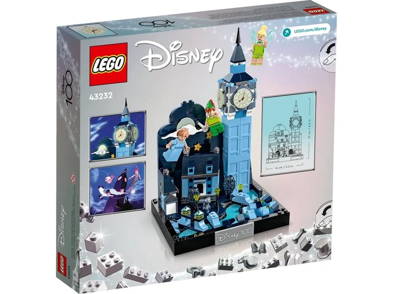 LEGO-Disney---O-voo-de-Peter-Pan-e-Wendy-sobre-Londres---100-Anos---466-Pecas---43232-6