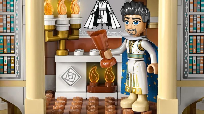 LEGO-Disney---Castelo-do-Rei-Magnifico---Wish---613-Pecas---43224-5