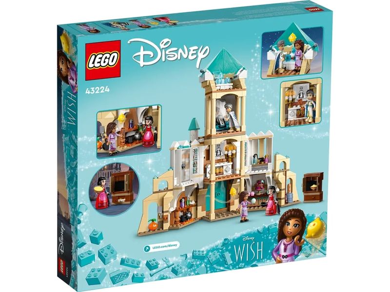 LEGO-Disney---Castelo-do-Rei-Magnifico---Wish---613-Pecas---43224-9