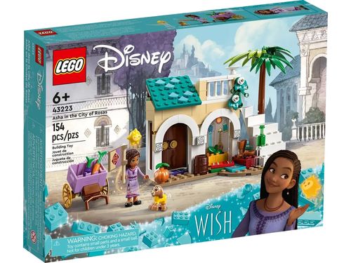 LEGO Disney - Asha na Cidade das Rosas - Wish - 154 Peças - 43223