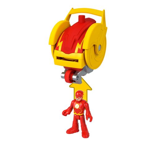 Figura Head Shifters - The Flash e Speed Force Cycle - DC Comics - Imaginext - 14 cm - Fisher-Price