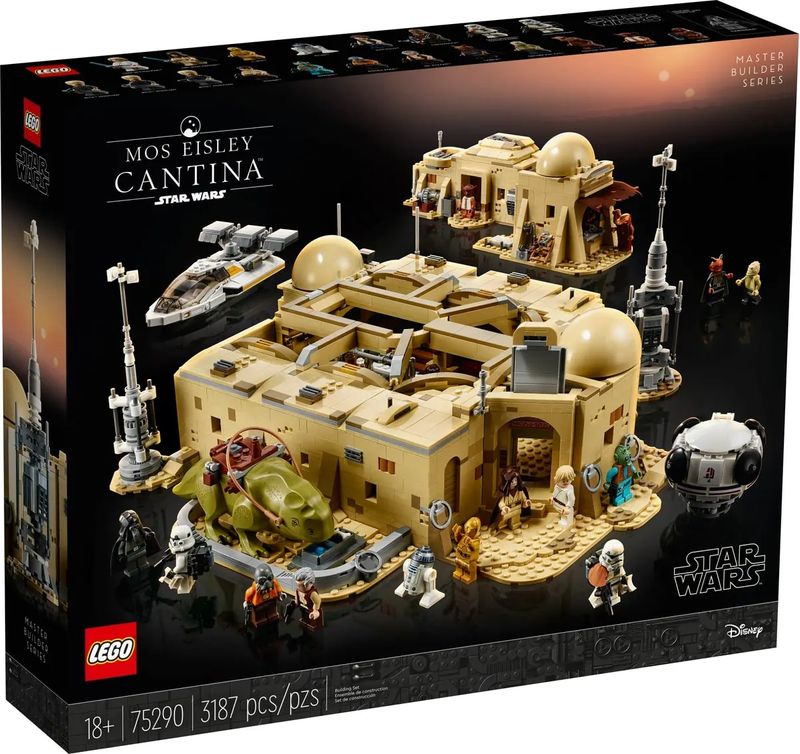 LEGO-Star-Wars---Mos-Eisley-Cantina---3187-Pecas---75290-1