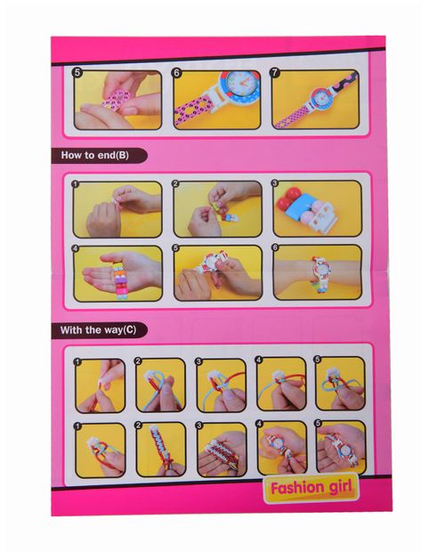 Kit Relógio Fashion - My Little Girls - ST Import