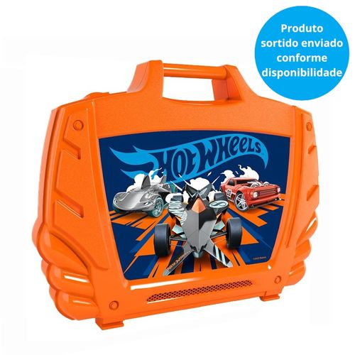 Maleta Porta Carrinhos - Hot Wheels - Fun