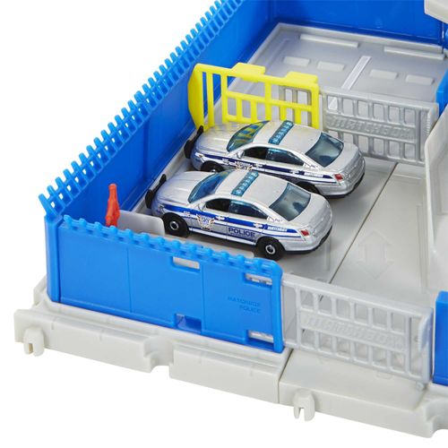 Estação de Polícia com Carrinho - Action Drivers - Matchbox - Luz e Som - Mattel