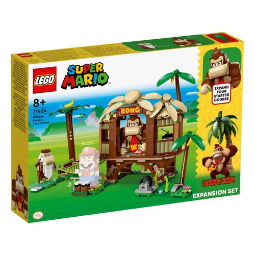 LEGO Super Mario - Casa na Árvore do Donkey Kong - 555 Peças - 71424