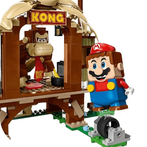 LEGO Super Mario - Casa na Árvore do Donkey Kong - 555 Peças - 71424