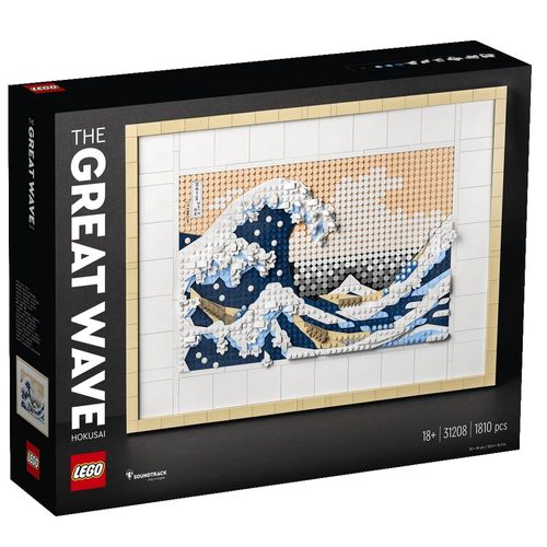 LEGO Art - Hokusai: A Grande Onda - 1810 Peças - 31208