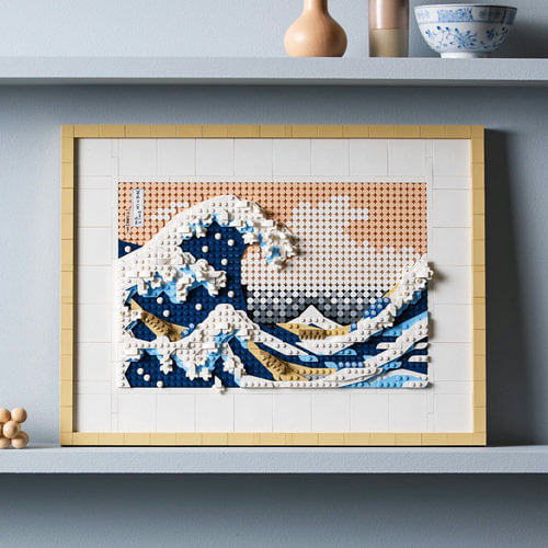 LEGO Art - Hokusai: A Grande Onda - 1810 Peças - 31208