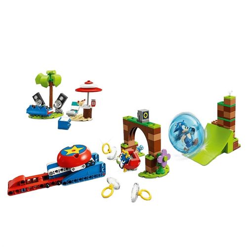 LEGO Sonic The Hedgehog - Desafio da Esfera de Velocidade do Sonic - 292 Peças - 76990