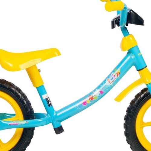 Bicicleta Infantil Aro 12 - Push Balance - Azul e Amarelo - Verden