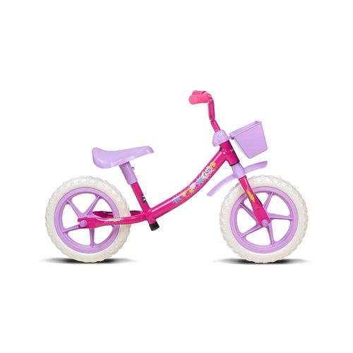 Bicicleta Infantil Aro 12 - Push Balance - Pink e Lilás - Verden