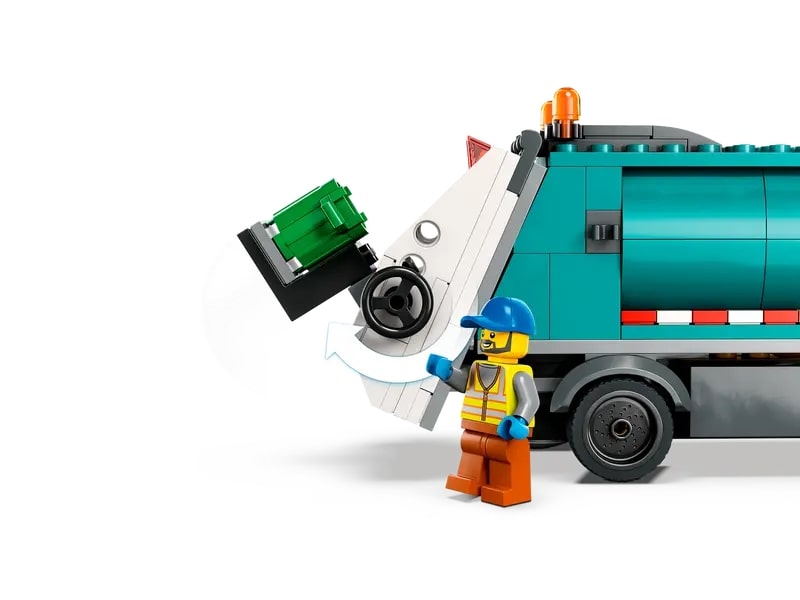 LEGO-City---Caminhao-de-Reciclagem---261-Pecas---60386-6