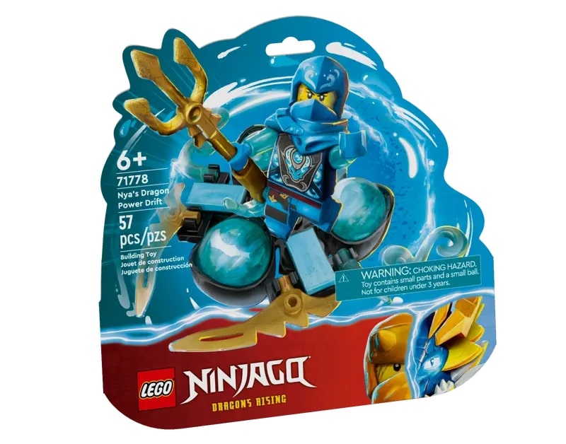 LEGO-Ninjago---Drift-Spinjitzu-do-Poder-do-Dragao-da-Nya---57-Pecas---71778-1