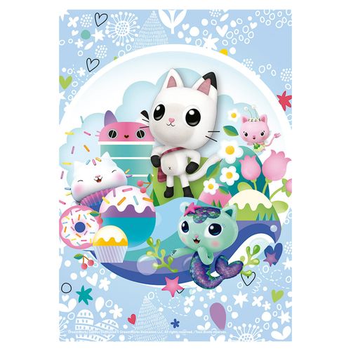 Puzzle Progressivo 3 em 1 - Casa da Gabby - Grow