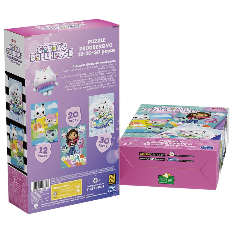 GRO04371---Puzzle-Progressivo-3-em-1---Casa-da-Gabby---Grow-5