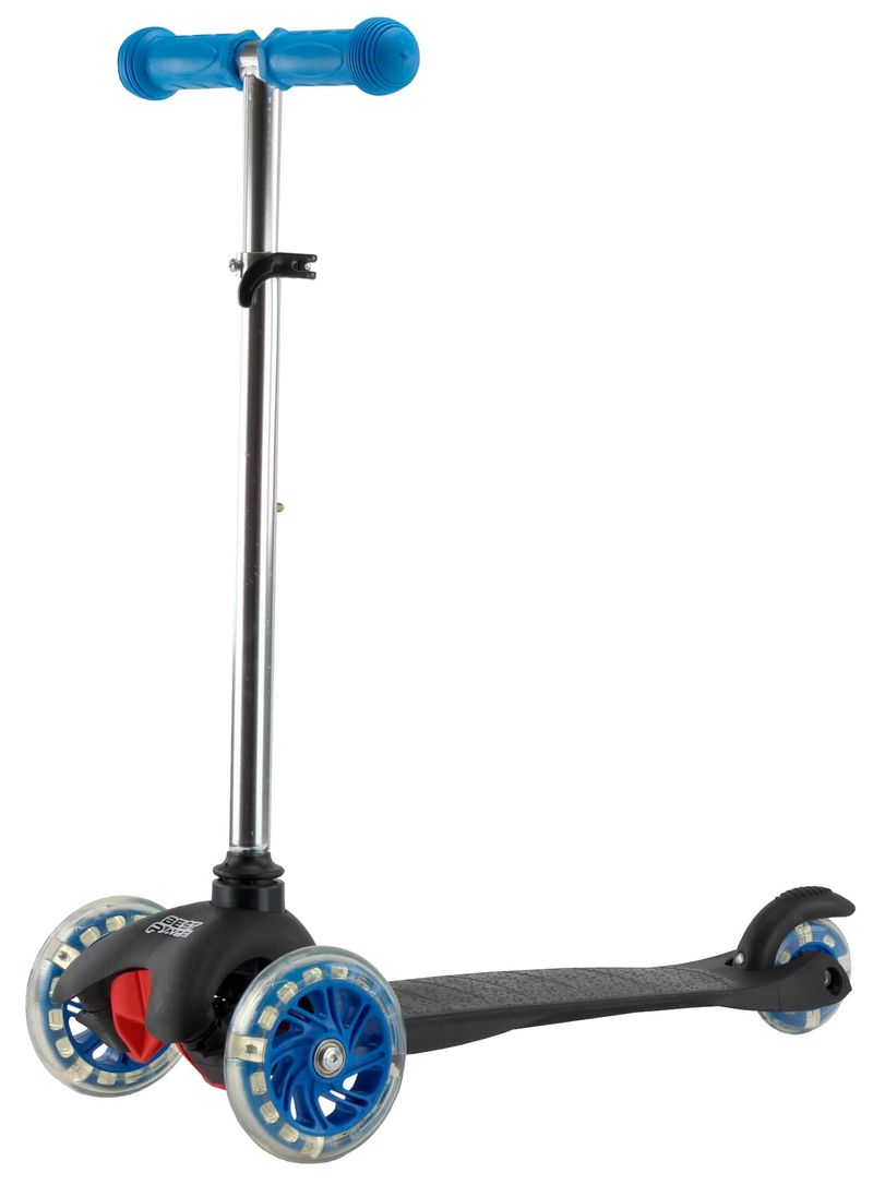 BBRR2954-PT---Patinete-Infantil-3-Rodas-com-Luzes---Best-Race---Preto---BBR-Toys-1