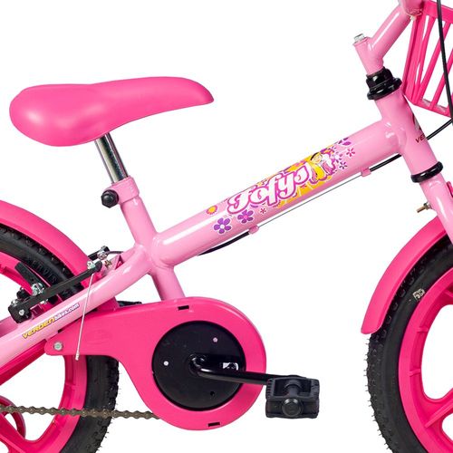 Bicicleta Infantil Aro 16 - Fofys - Rosa e Fucsia - Verden