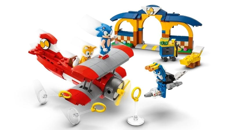LEGO-Sonic-The-Hedgehog---Oficina-do-Tails-e-Aviao-Tornado---376-Pecas---76991-2