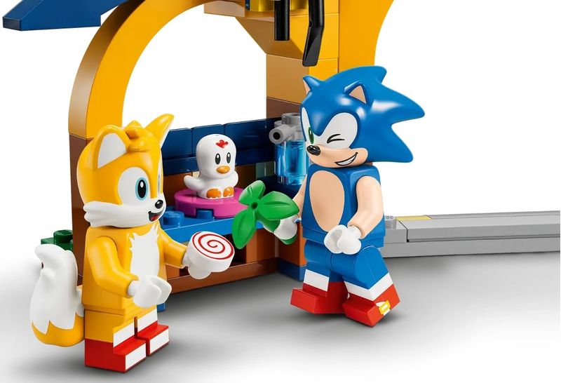 LEGO-Sonic-The-Hedgehog---Oficina-do-Tails-e-Aviao-Tornado---376-Pecas---76991-5