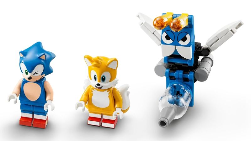 LEGO-Sonic-The-Hedgehog---Oficina-do-Tails-e-Aviao-Tornado---376-Pecas---76991-6