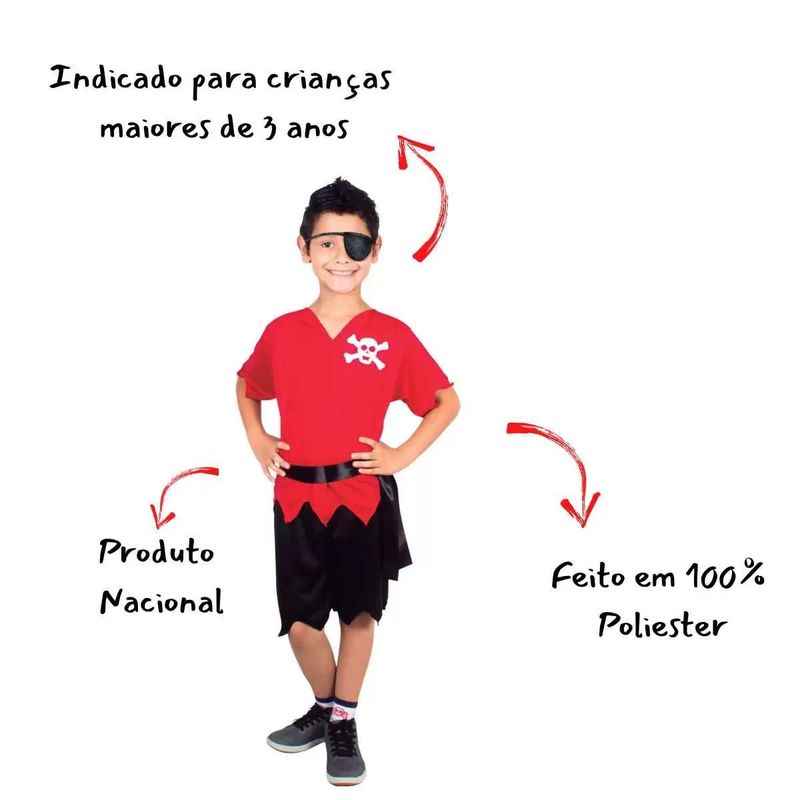 Fantasia-Infantil---Pirata-com-Tapa-Olho---Tamanho-P---Brink-Model-4