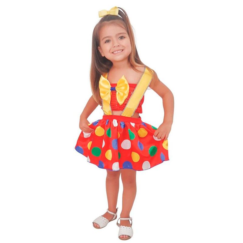Fantasia-Infantil---Palhacinha---Tamanho-P---Brink-Model-1