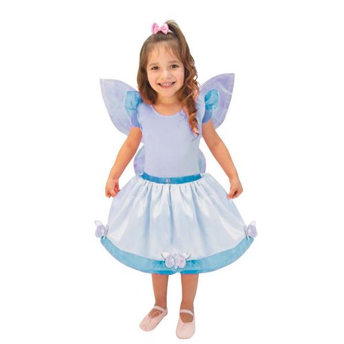 Fantasia Infantil - Borboleta - Azul - Tamanho M - Brink Model