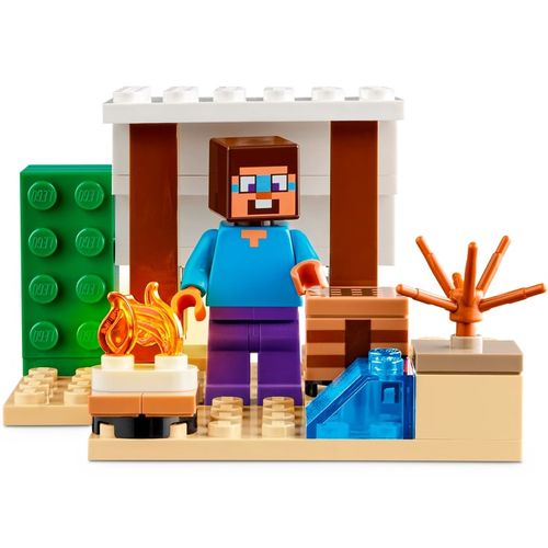 LEGO Minecraft - Expedição do Steve ao Deserto - 75 Peças - 21251