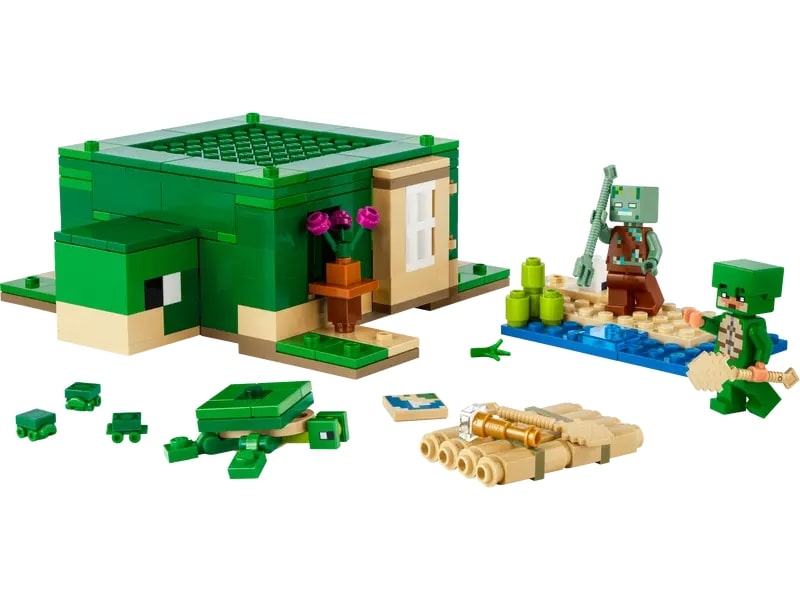 LEG21254---LEGO-Minecraft---A-Casa-Tartaruga-de-Praia---234-Pecas---21254-2
