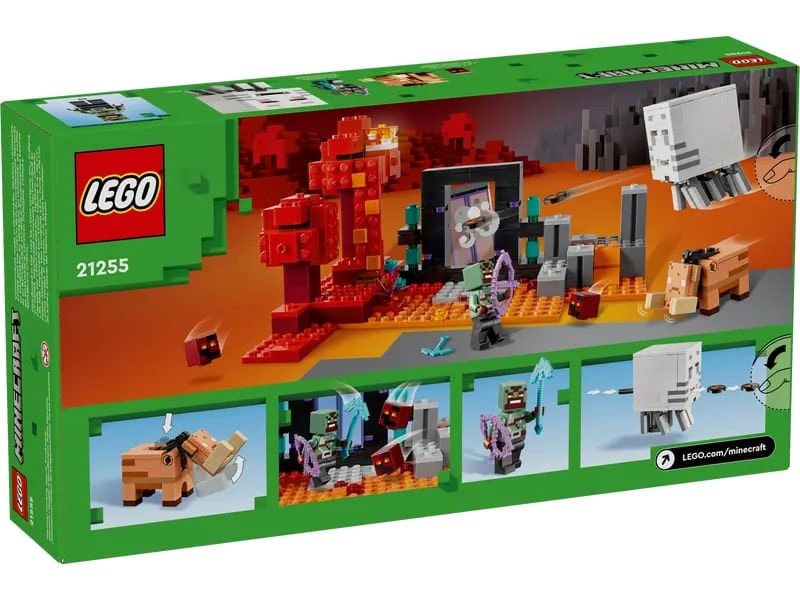 LEG21255---LEGO-Minecraft---A-Emboscada-no-Portal-do-Nether---352-Pecas---21255-7