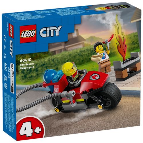 LEGO City - Motocicleta dos Bombeiros - 57 Peças - 60410