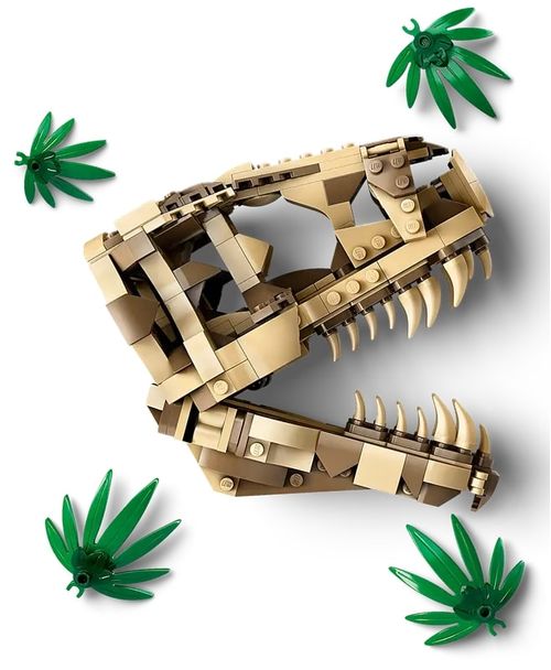 LEGO Jurassic World - Fósseis de Dinossauros: T-Rex - Caveira - 577 Peças - 76964