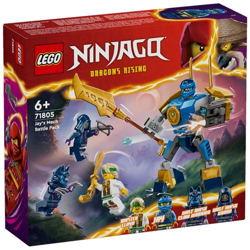 LEGO Ninjago - Pacote de Batalha Mech de Jay - 78 Peças - 71805