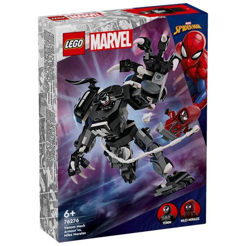 LEGO Marvel - Armadura Mech Venom vs. Miles Morales - The Infinity Saga - 134 Peças - 76276