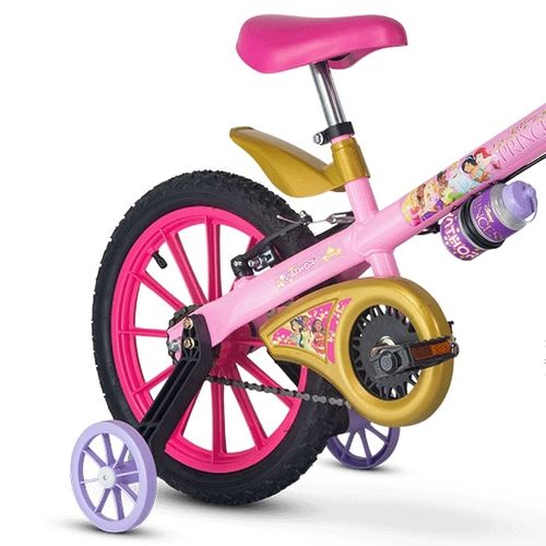 Bicicleta Infantil Aro 16 - Disney Princesas - Nathor