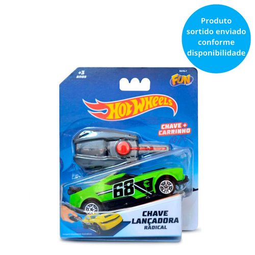 Lançador de Veículo - Chave Lançadora Radical - Sortido - Hot Wheels - Fun