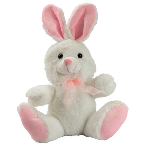 Pelúcia de Páscoa - Coelho Rosa - 32 cm - BBR Toys