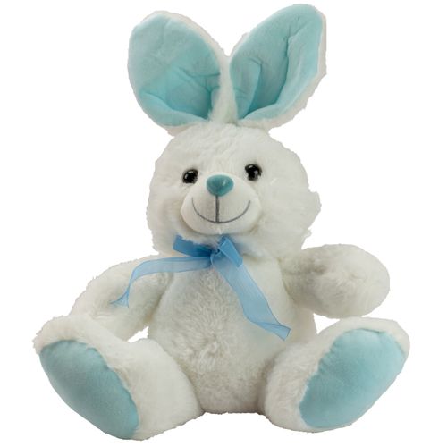 Pelúcia de Páscoa - Coelho Azul - 32 cm - BBR Toys