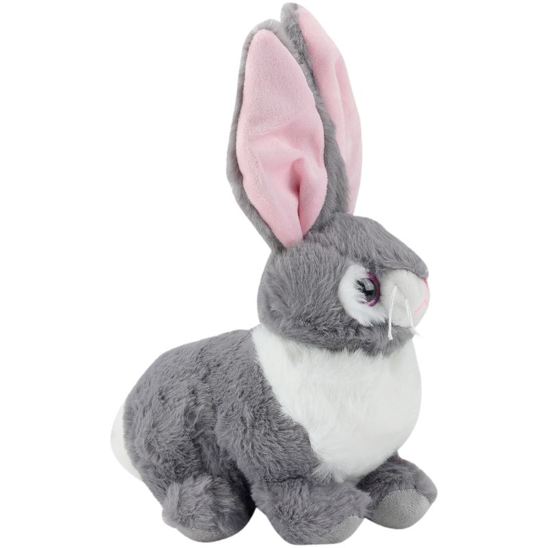 BBRR3192-CINZA---Pelucia-de-Pascoa---Coelho-Orelhudo---Cinza---19-cm---BBR-Toys-2