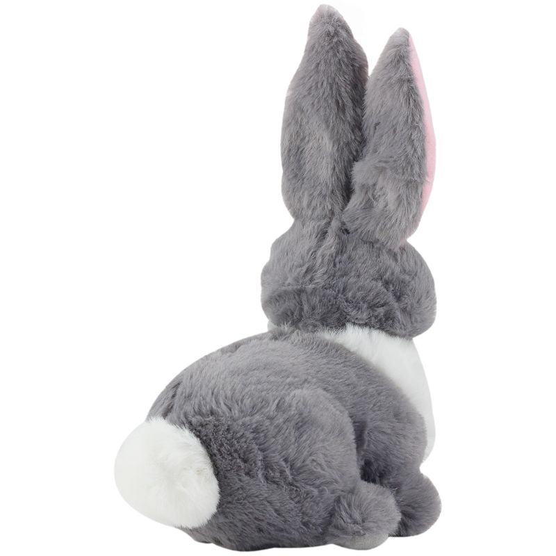 BBRR3192-CINZA---Pelucia-de-Pascoa---Coelho-Orelhudo---Cinza---19-cm---BBR-Toys-3