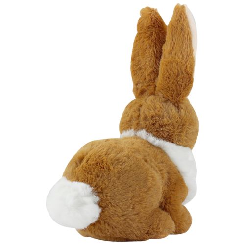 Pelúcia de Páscoa - Coelho Orelhudo - Bege - 19 cm - BBR Toys