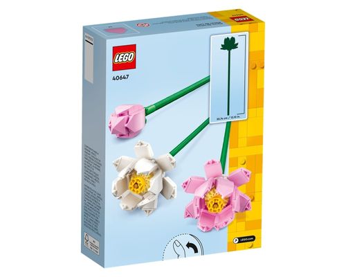 LEGO Icons - Flores de Lótus - Botanical Collection - 220 Peças - 40647